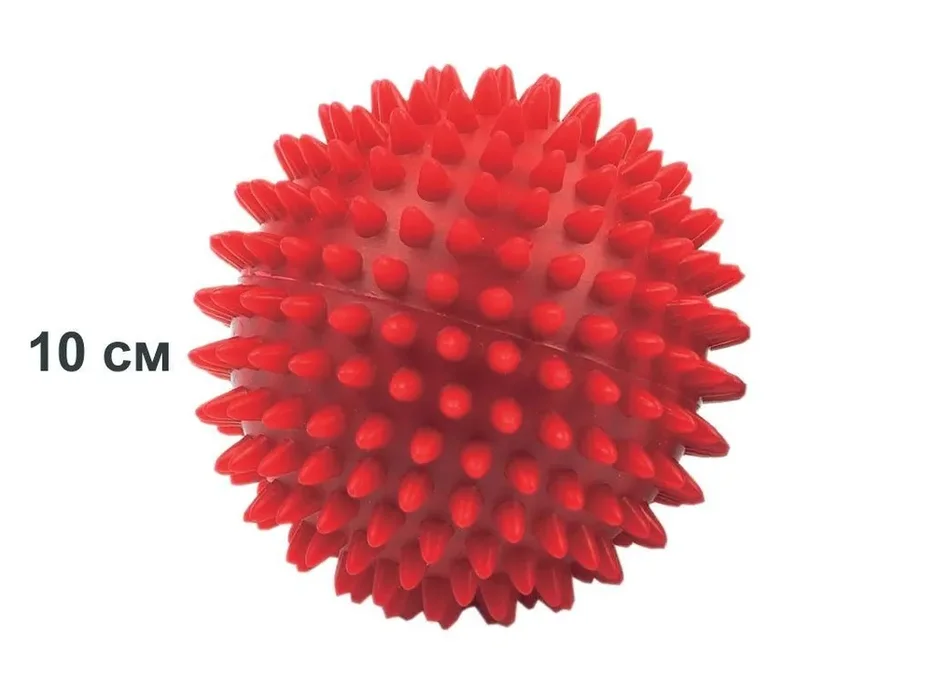 Мяч масс.10,5см жест